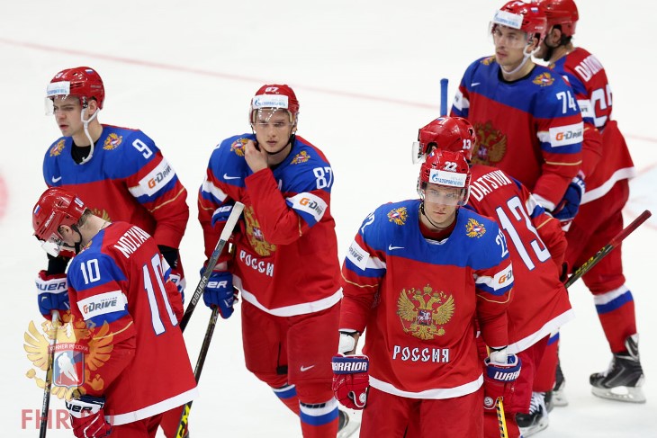 Хоккеисты сборной России