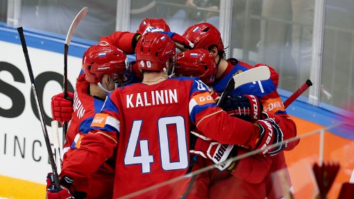 Хоккеисты сборной России