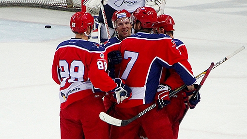 Хоккеисты ЦСКА