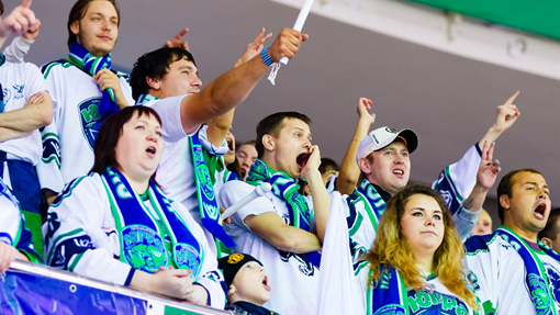 Болельщики «Югры»