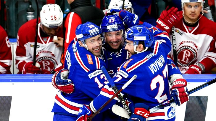 Победная серия СКА составляет уже семь матчей