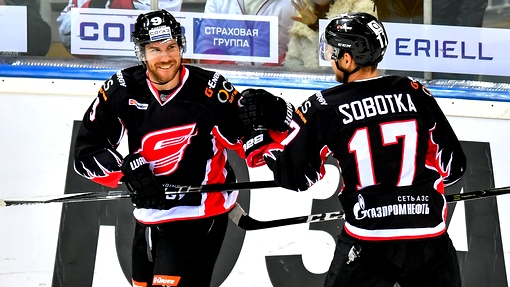 Владимир Соботка оформил дубль в игре с «Северсталью»