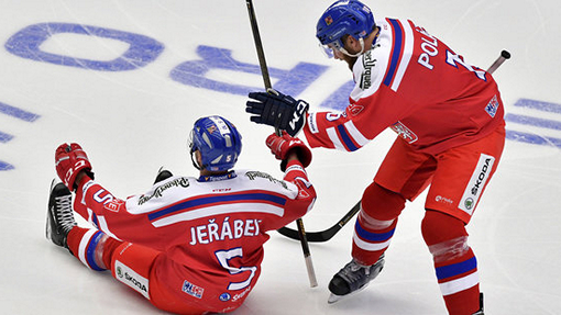 Хоккеисты сборной Чехии