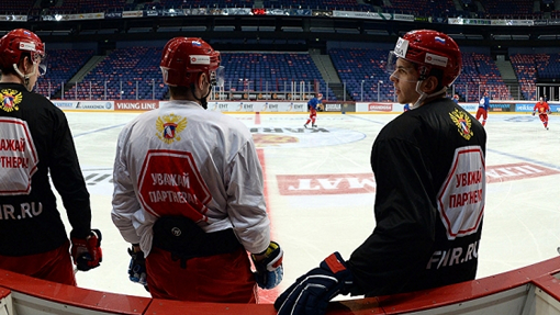Хоккеисты сборной России
