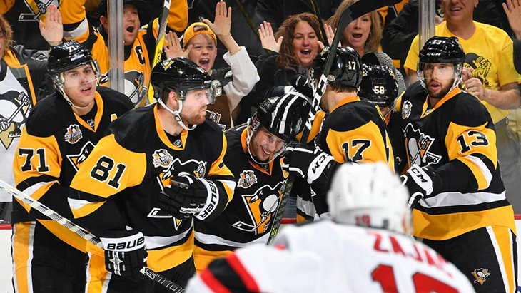 Хоккеисты «Пингвинз»