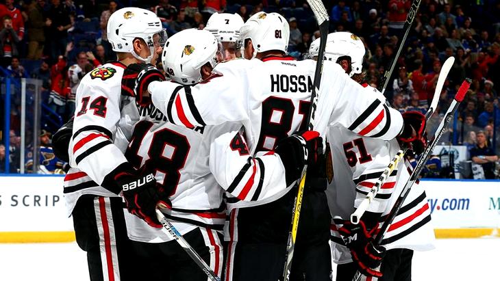 «Чикаго» забросил шесть шайб в ворота «Сент-Луиса»