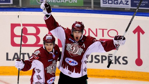 Рижское «Динамо» отправило в ворота «Кузни» шесть безответных шайб