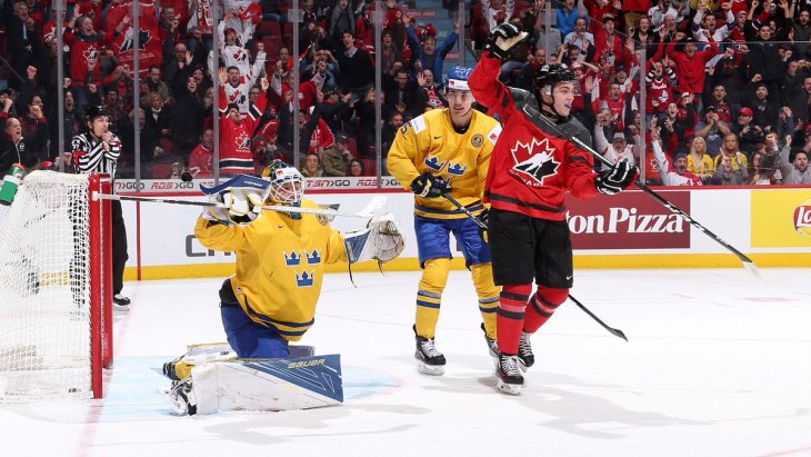 Хозяева оМЧМ становили шведов