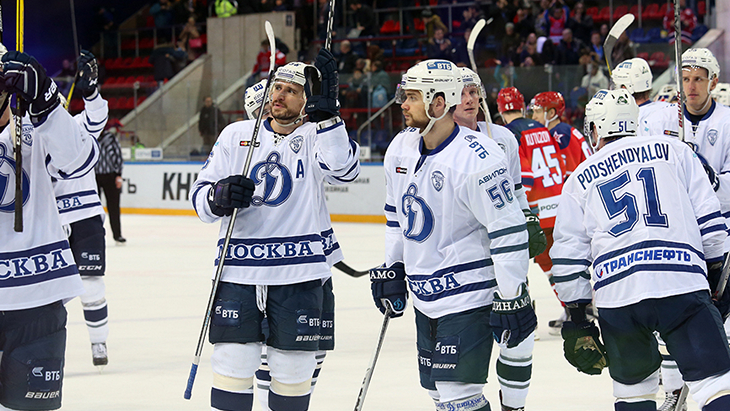 Хоккеисты «Динамо»