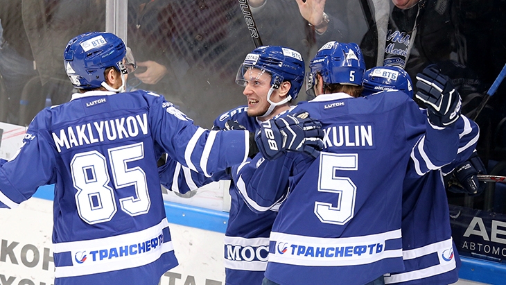 Хоккеисты «Динамо»