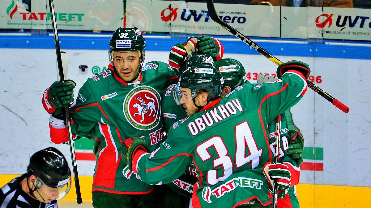 Казанцы забросили шесть шайб