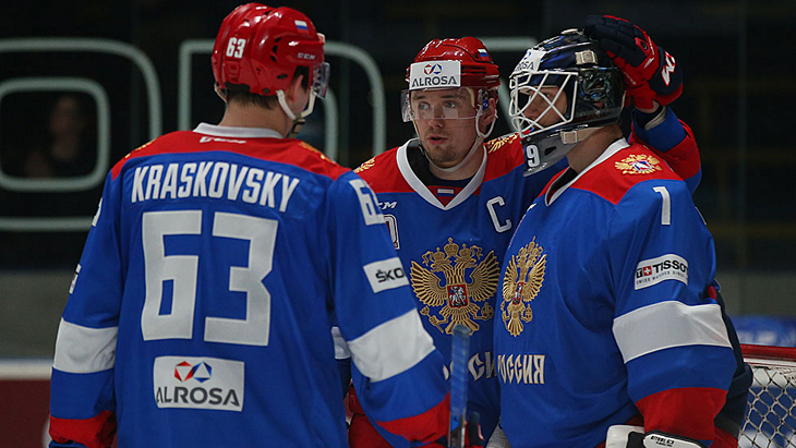 Российские хоккеисты