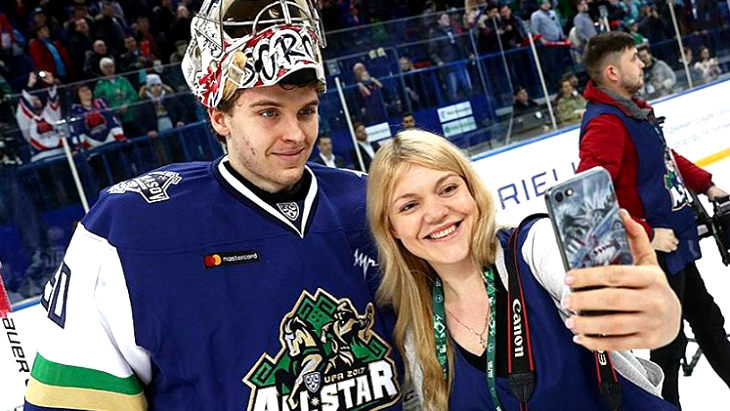 Голкипер ЦСКА Илья Сорокин