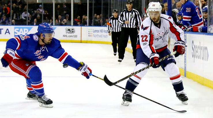 «Вашингтон» впервые в сезоне одержал победу над «Рейнджерс»