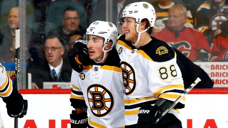 «Бостон» прервал победную серию «Калгари»