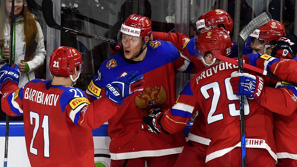 Россияне стартовали на ЧМ с победы над Швецией