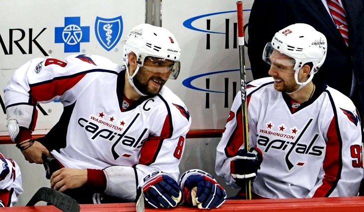 Александр Овечкин и Евгений Кузнецов