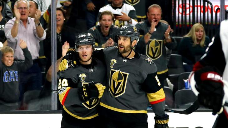 «Вегас» впервые выиграл на своем льду