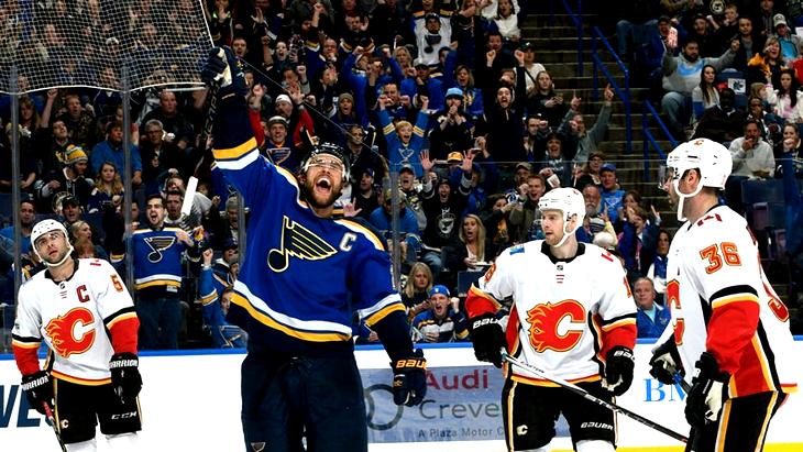 «Сент-Луис» оказался сильнее «Калгари»