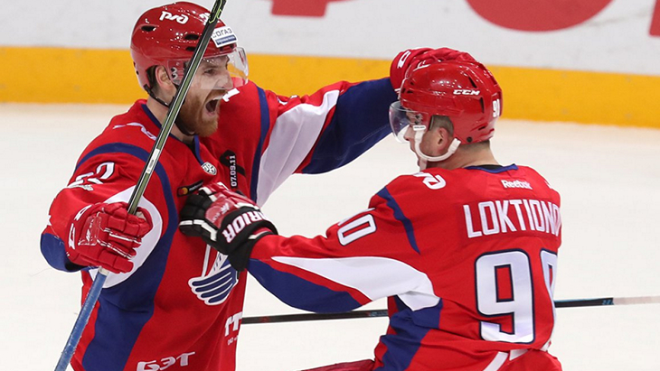 Хоккеисты «Локомотива»