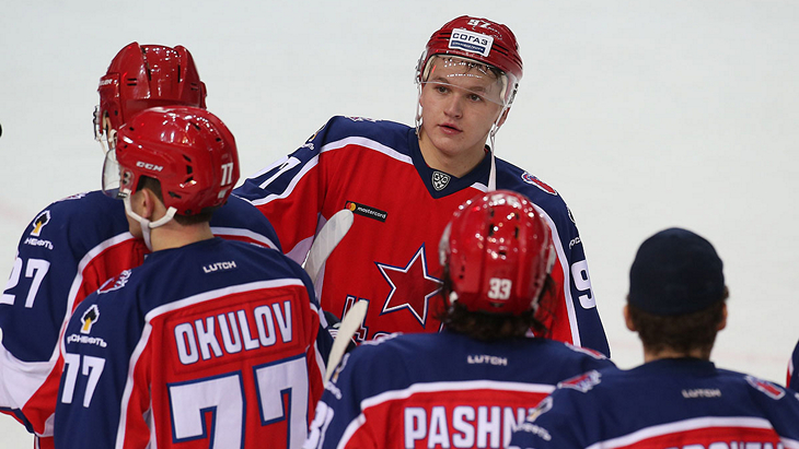 Хоккеисты ЦСКА