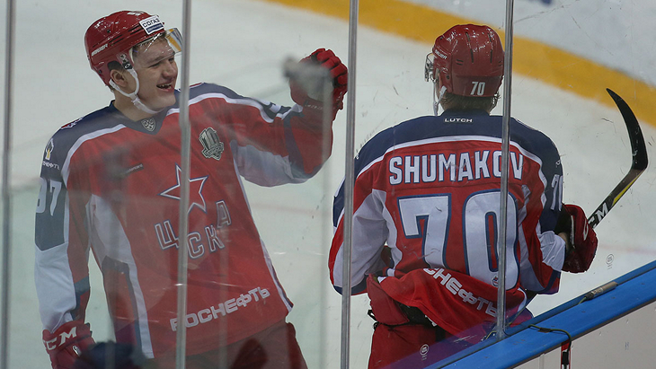 Хоккеисты ЦСКА