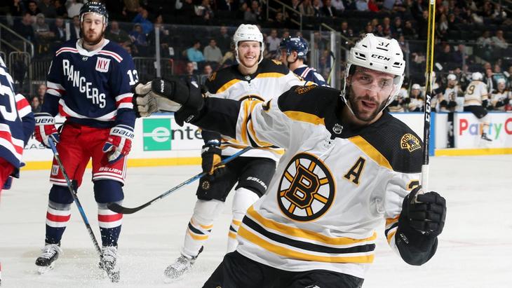 «Бостон» выиграл у «Рейнджерс»