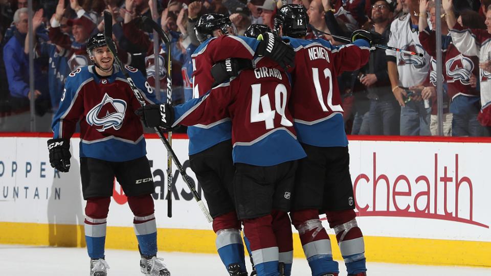 Хоккеисты «Колорадо» Хоккеисты «Колорадо»