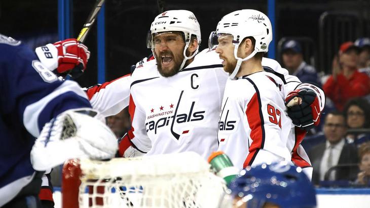 Александр Овечкин и Евгений Кузнецов