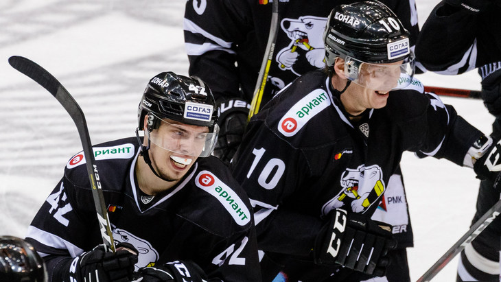 Хоккеисты «Трактора»