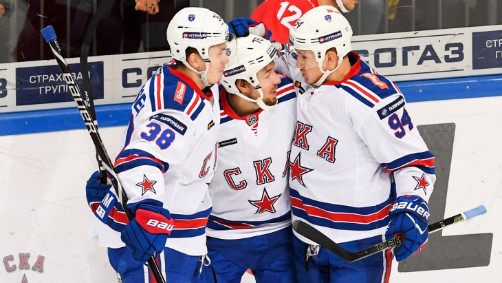 СКА добыл шестую победу подряд
