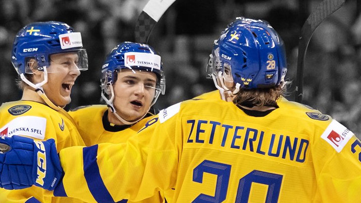 Швеция одержала вторую победу на МЧМ-2019, обыграв Словакию