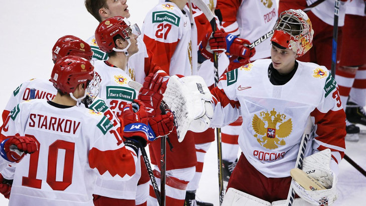 Хоккеисты сборной России