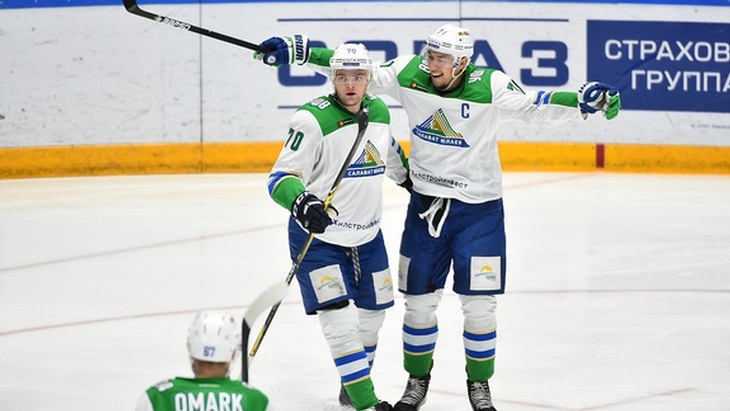 «Салават» забросил шесть шайб