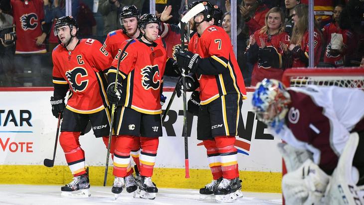 Хоккеисты «Калгари»