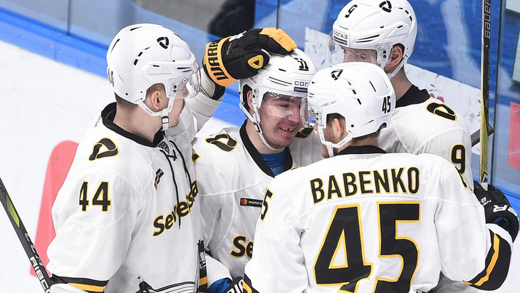 Хоккеисты «Северстали»