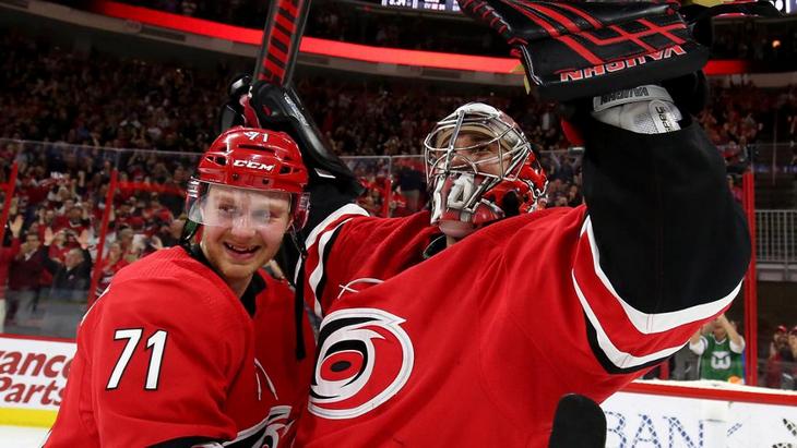 Хоккеисты «Каролины»