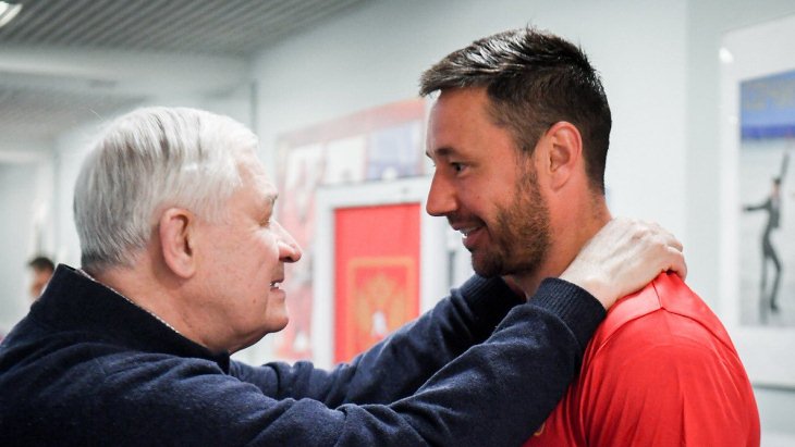 Владимир Юрзинов и Илья Ковальчук