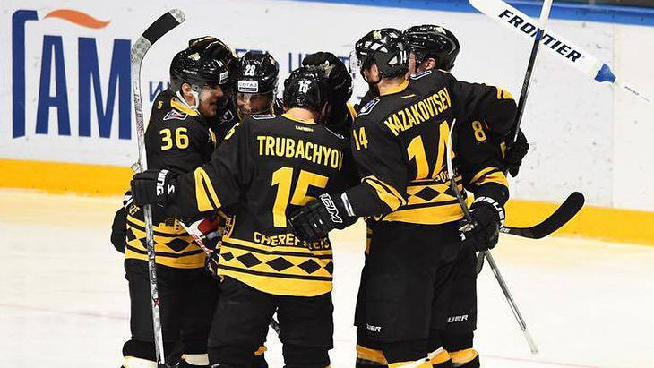 Хоккеисты «Северстали»