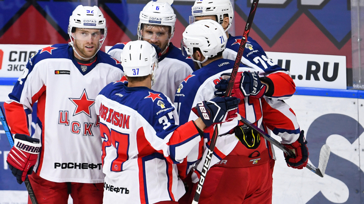 Игроки ЦСКА