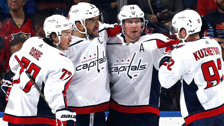 «Кэпиталз» продлили свою победную серию до пяти матчей