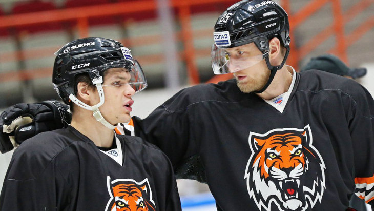 Хоккеисты «Амура»