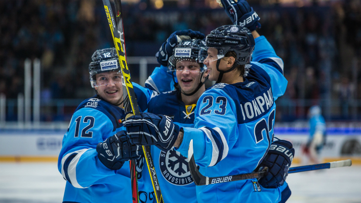 «Сибирь» одержала третью победу в четырех матчах