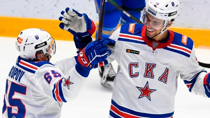 Хоккеисты СКА