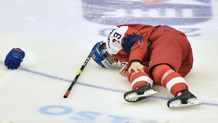 Матч для Лауко завершился быстро