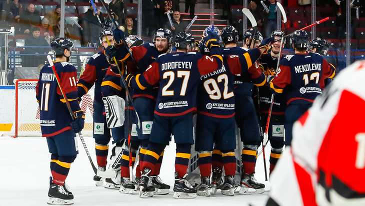 Хоккеисты «Магнитки»