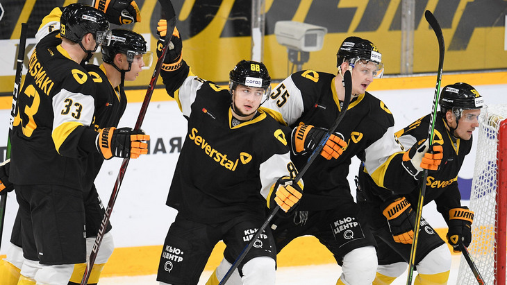 Хоккеисты «Северстали»