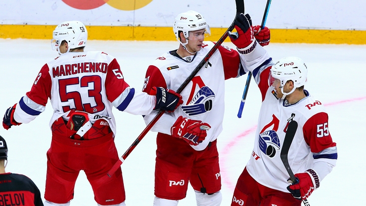 Хоккеисты «Локомотива»