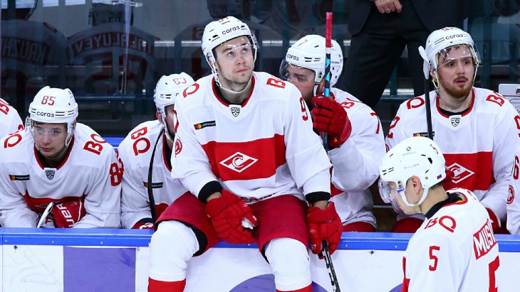 Хоккеисты «Спартака»