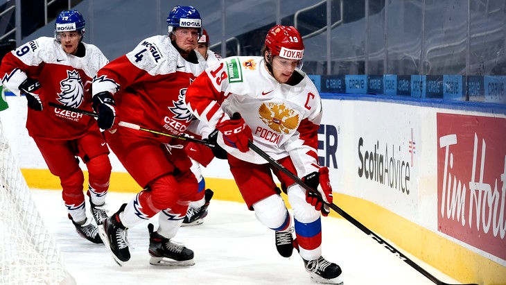 Это первый случай с 2012 года, когда сборная России не смогла забить хотя бы один гол в матче МЧМ